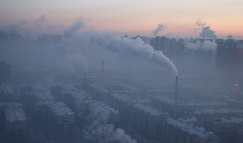Ядовитый смог в промышленных городах